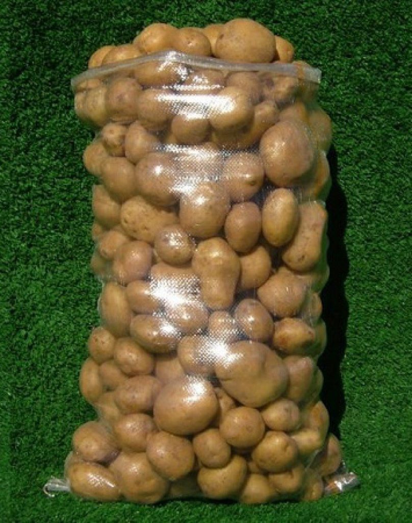 Şeffaf Cam Patates Çuvalı